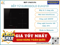 Bếp từ 3 vùng nấu Eurogold EUH2131 - Made in Malaysia 